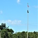 American Flag and Fort McCoy