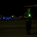 Nighttime on the flightline