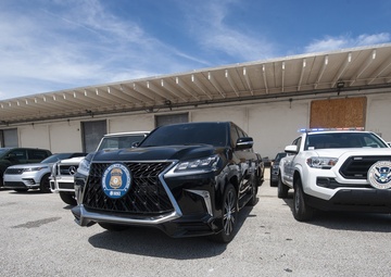 Homeland Security Investigations Miami seizes 81 vehicles destined for Venezuela