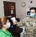 Soldiers at clinic stand in for civilians at home