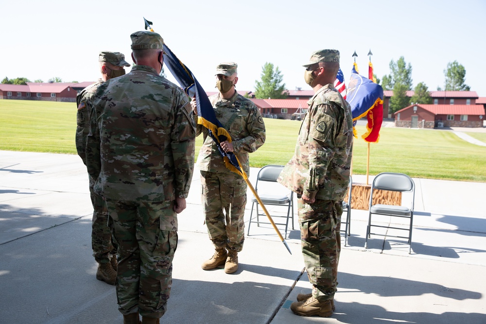 Utah National Guard Conducts Senior Enlisted Leader Change of Responsibility 07-07-2020