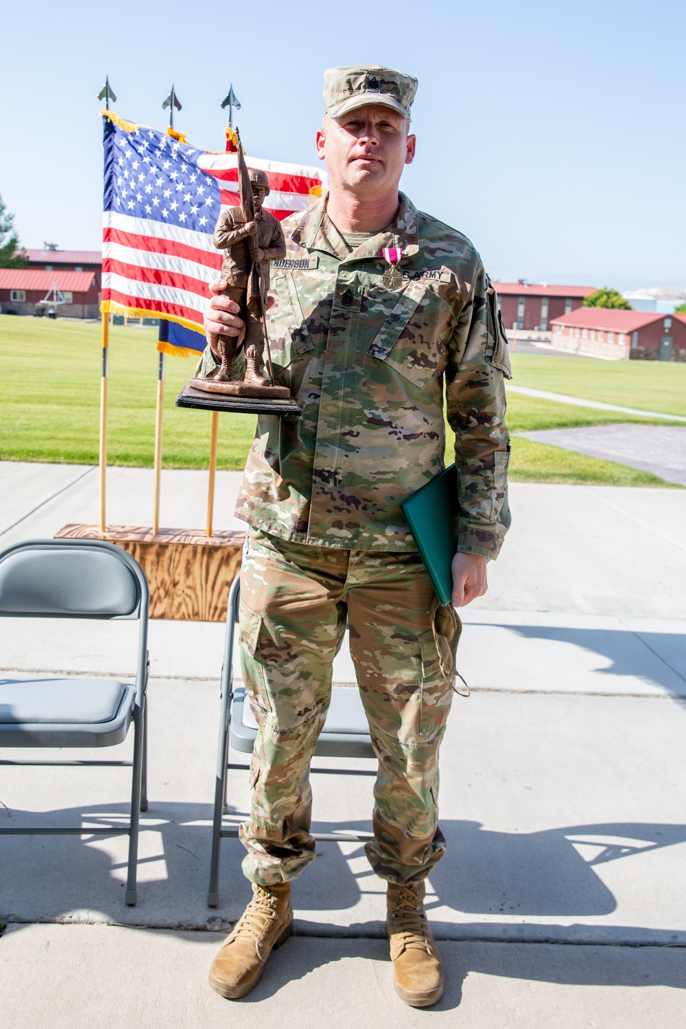 Utah National Guard Conducts Senior Enlisted Leader Change of Responsibility 07-07-2020