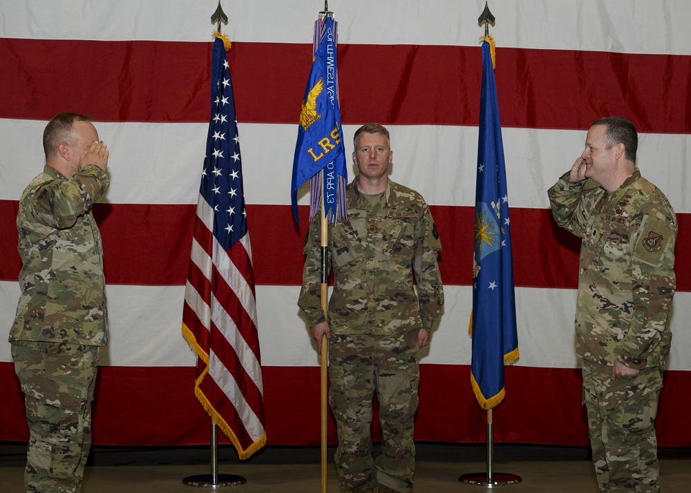 354th LRS welcomes new commander