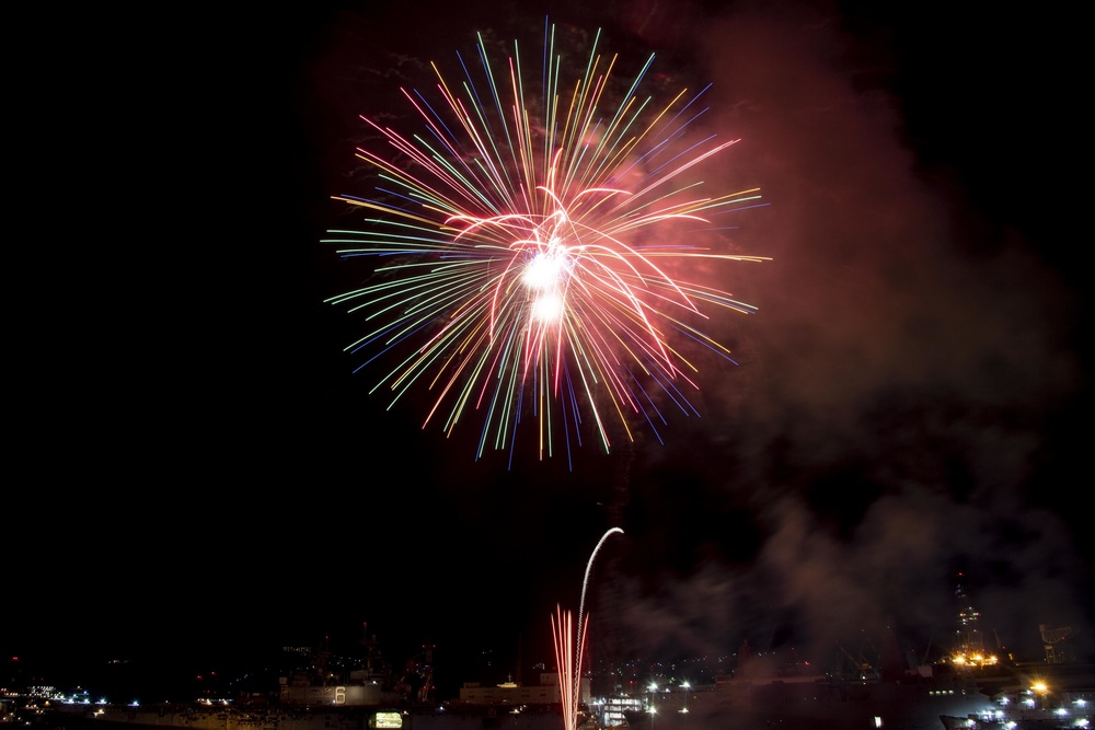 USS America Celebrates Independence Day