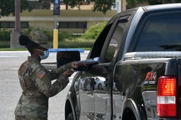La. Guard assists at new Baton Rouge COVID-19 testing sites