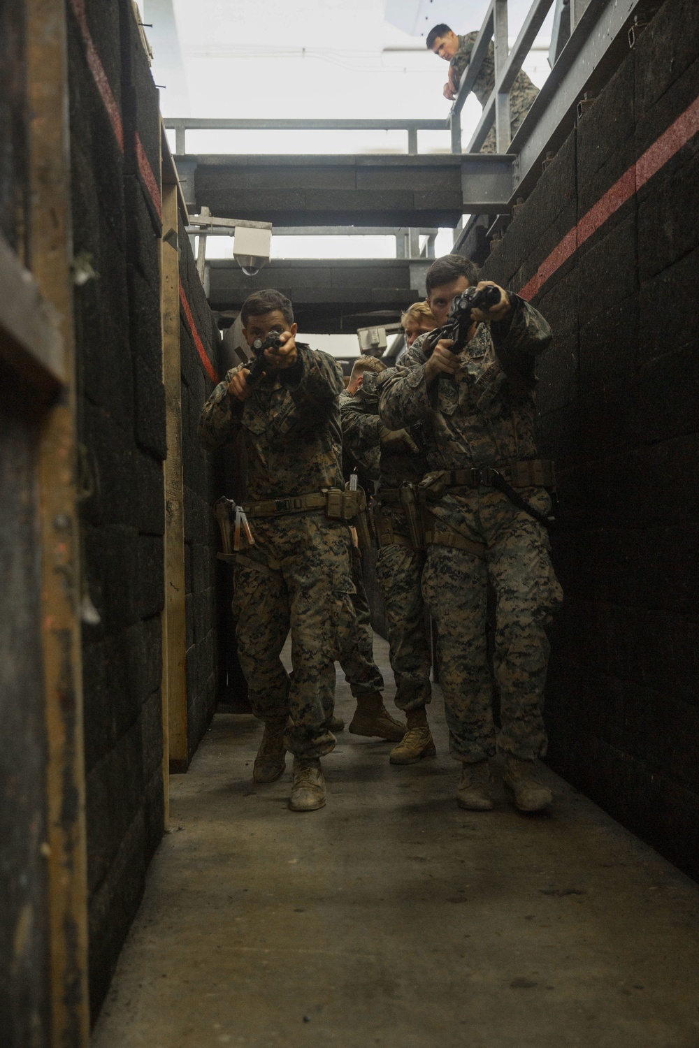 Reconnaissance Marines conduct CQT training