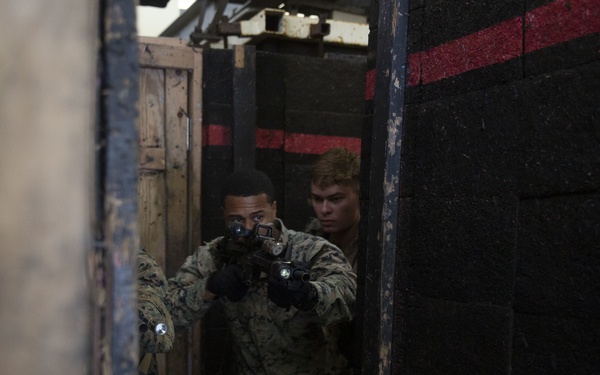 Reconnaissance Marines conduct CQT training