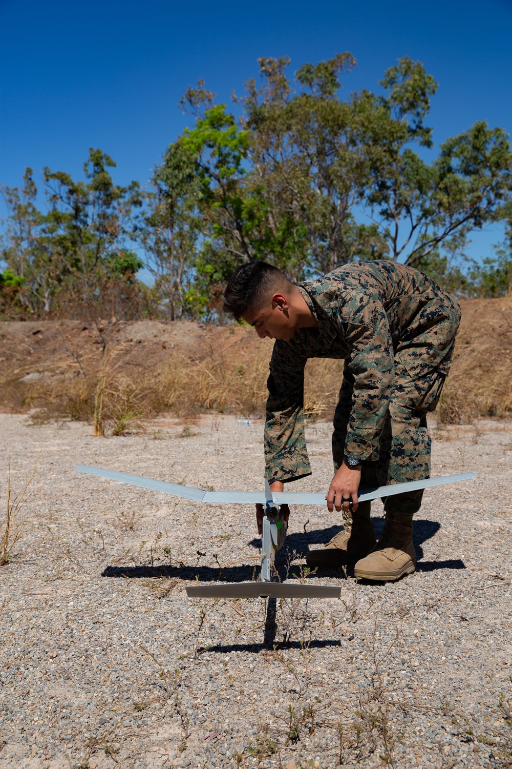 MRF-D Marines use drones to enhance patrol capability