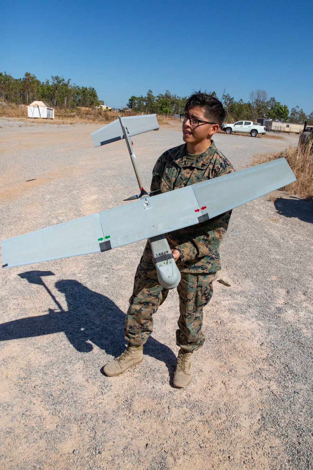 MRF-D Marines use drones to enhance patrol capability