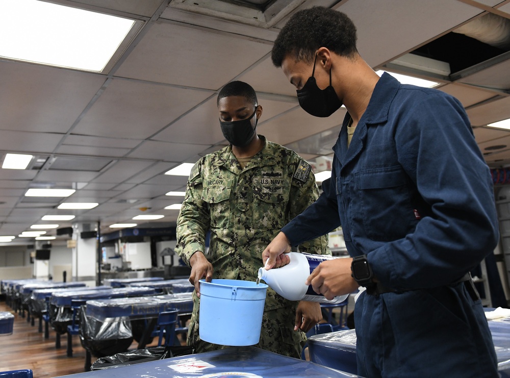 Blue Ridge Conducts Cleaning Stations