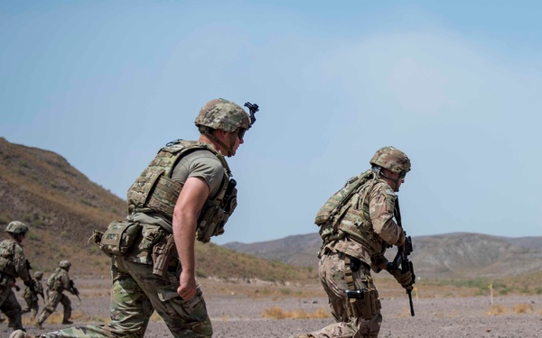 TFG Soldiers compete in rifle, pistol competition while deployed to Africa