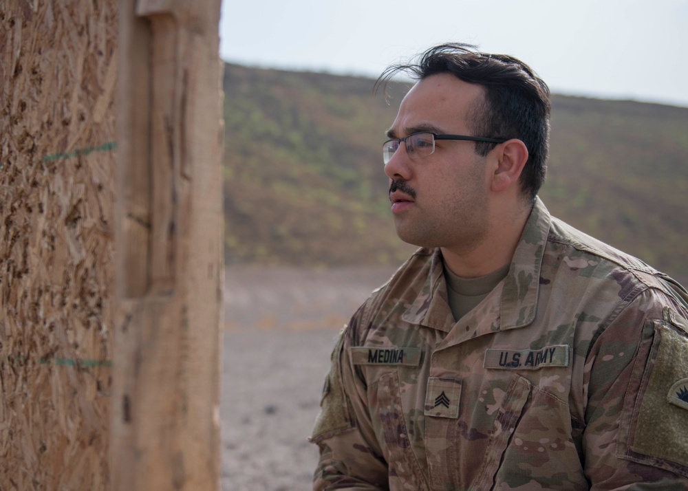 TFG Soldiers compete in rifle, pistol competition while deployed to Africa