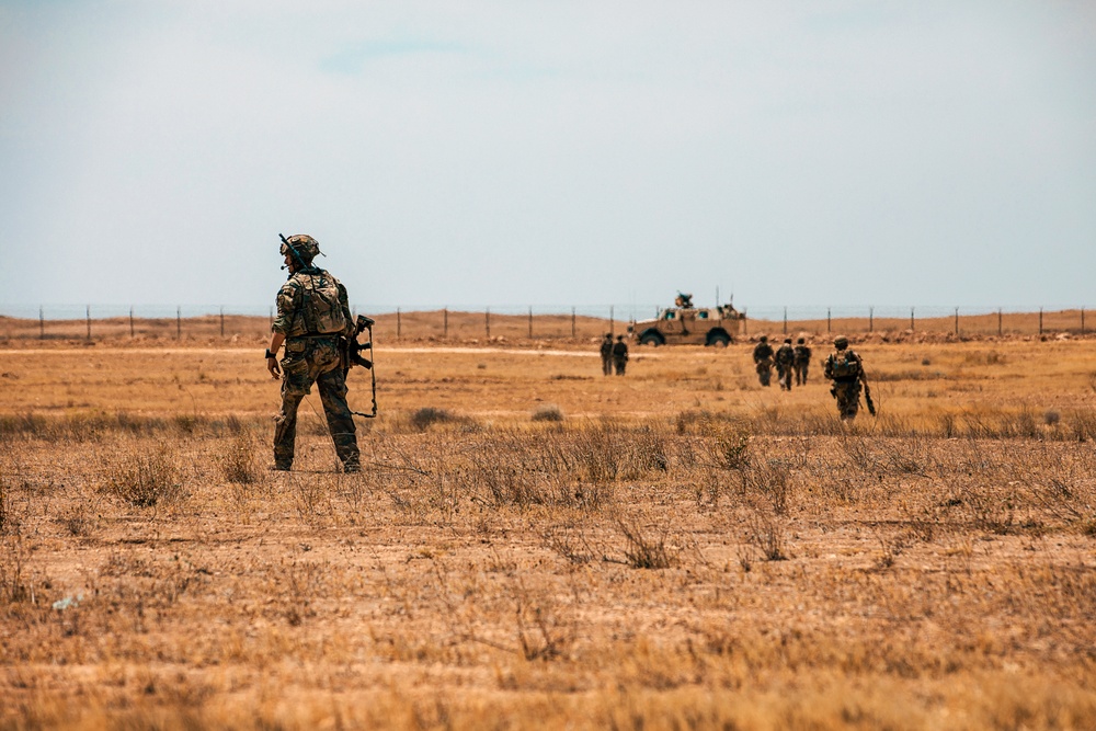 Joint Combat Reconnaissance Patrol with U.S. and Norwegians