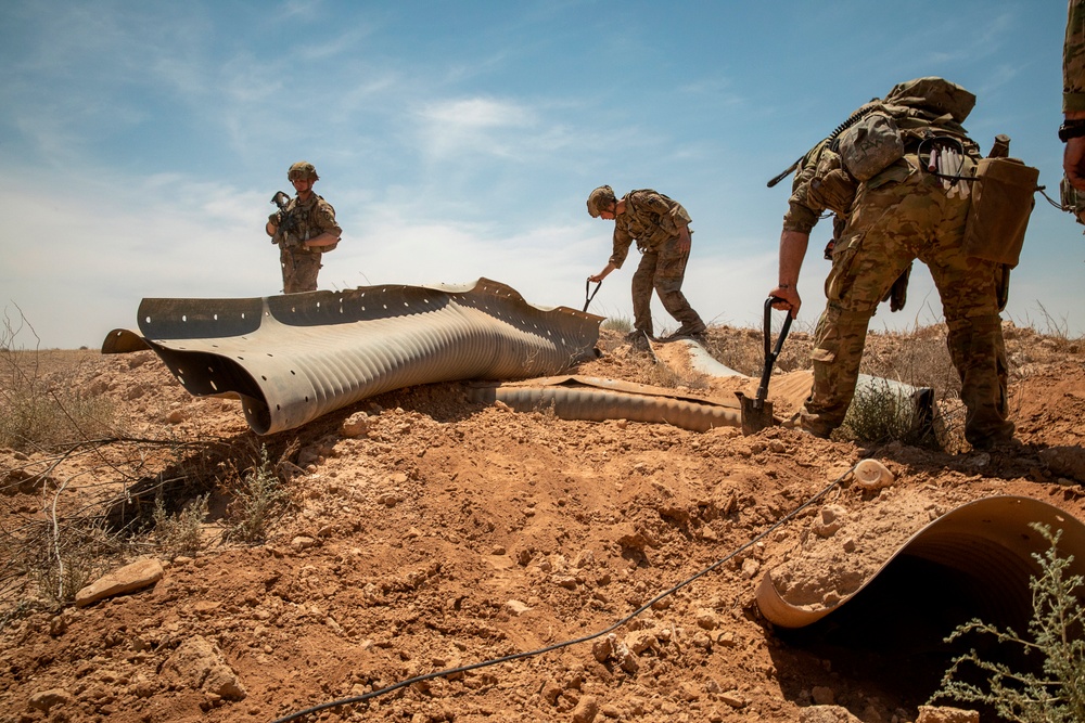 Joint Combat Reconnaissance Patrol with U.S. and Norwegians