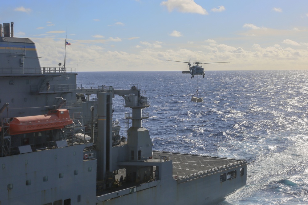 USS Bataan, USNS William McLean operate in Atlantic Ocean