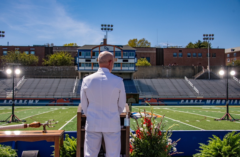 Coast Guard Academy Holds Virtual Graduation Ceremony