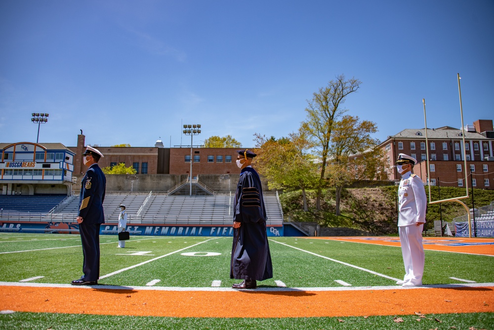 Coast Guard Academy Holds Virtual Graduation Ceremony