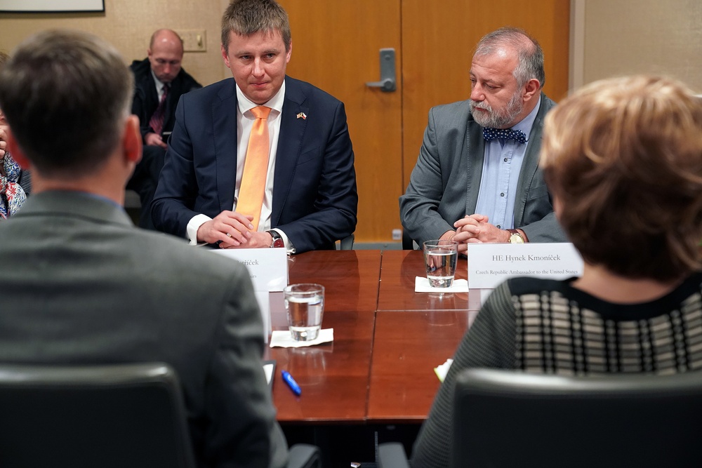 AAID Mark Green meets with Czech Republic Minister of Foreign Affairs