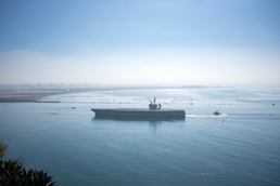 USS Theodore Roosevelt Returns From Deployment