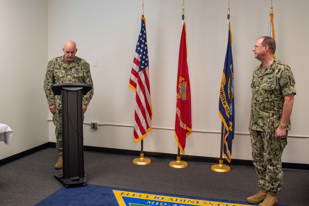 Commander, Fleet Readiness Center Mid-Atlantic Changes Leaders