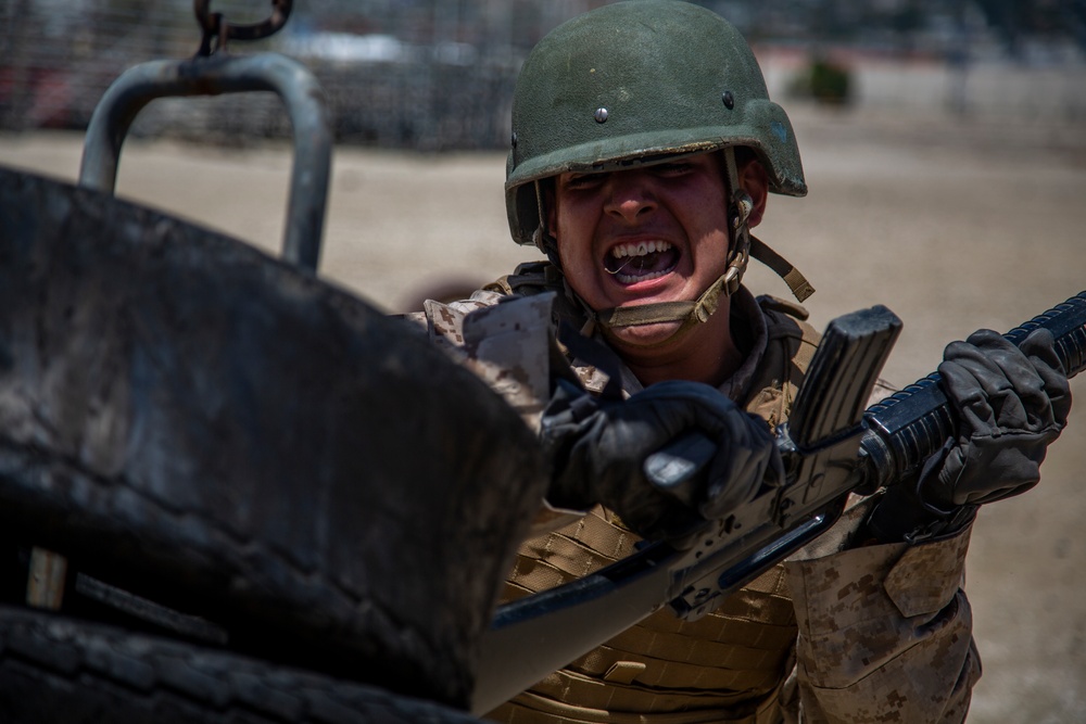 Delta Company Bayonet Assult Course