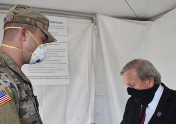 Nevada Guard screens legislators before special session