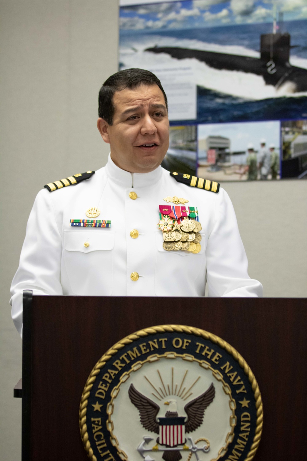 NAVFAC Southeast holds change of command