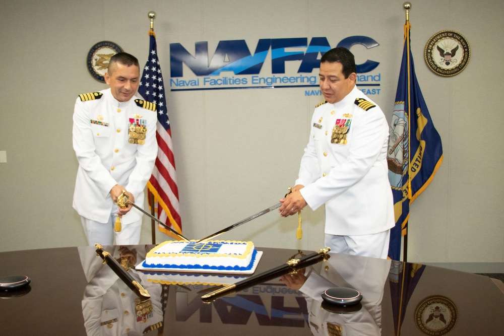 NAVFAC Southeast holds change of command