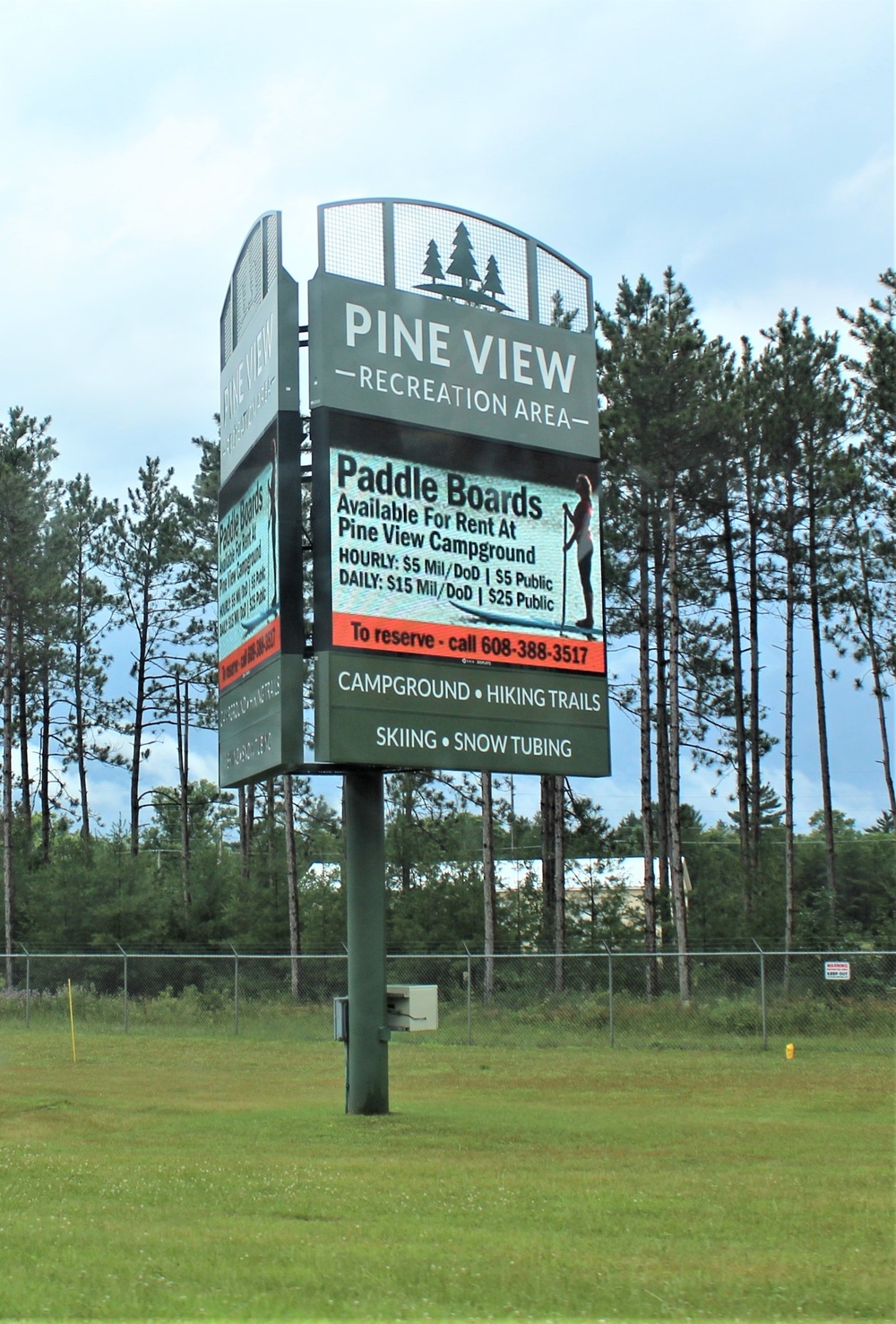 Fort McCoy's Pine View Recreation Area