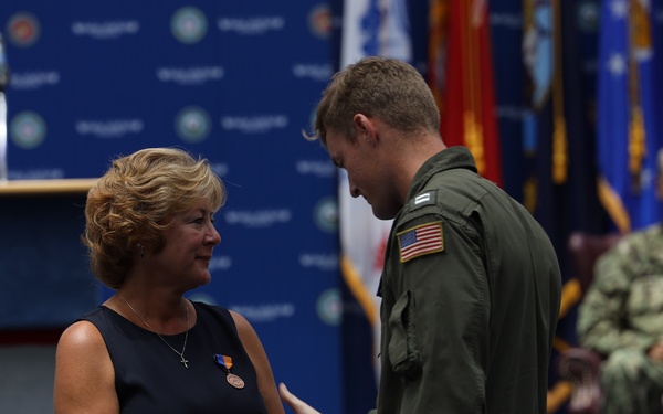 Naval Education and Training Command Holds Virtual Change of Command, Retirement Ceremony