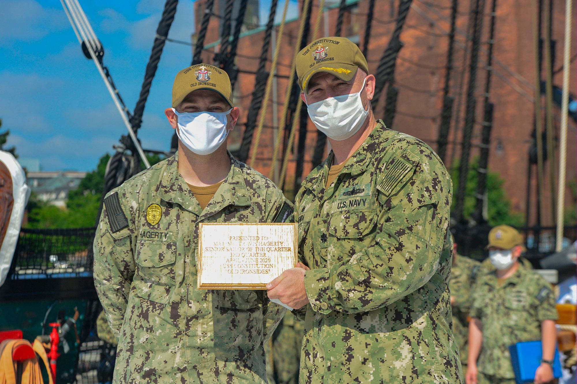 DVIDS - Images - MA1 Travis Hagerty is Awarded Senior Sailor of