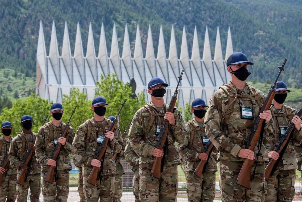 U.S. Air Force Academy BCT Marching Drills