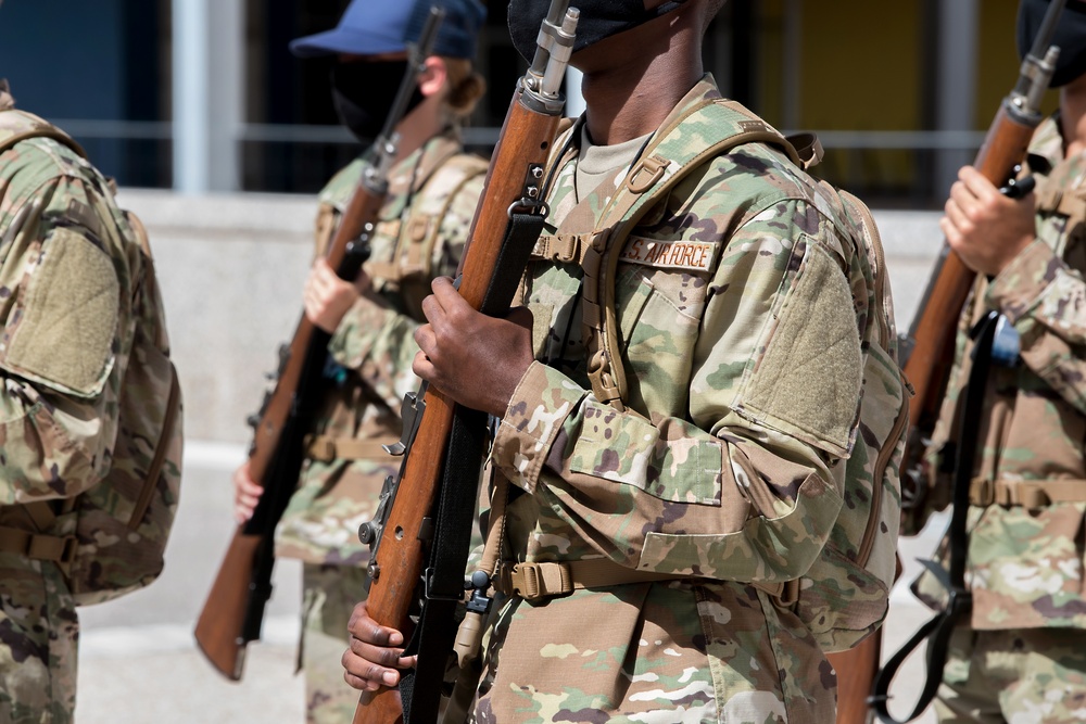 U.S. Air Force Academy BCT Marching Drills