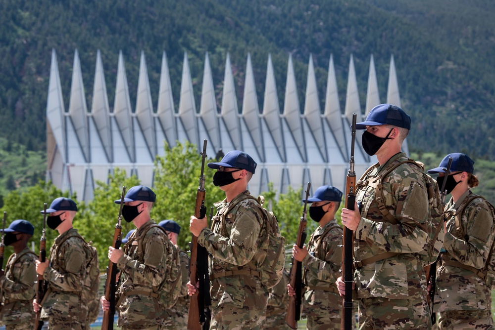 U.S. Air Force Academy BCT Marching Drills