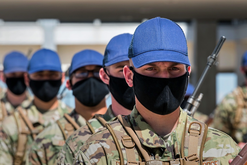 U.S. Air Force Academy BCT Marching Drills