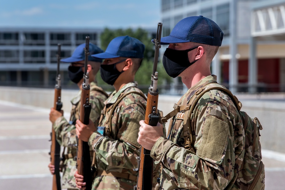 U.S. Air Force Academy BCT Marching Drills