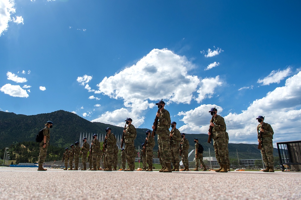 U.S. Air Force Academy BCT Marching Drills