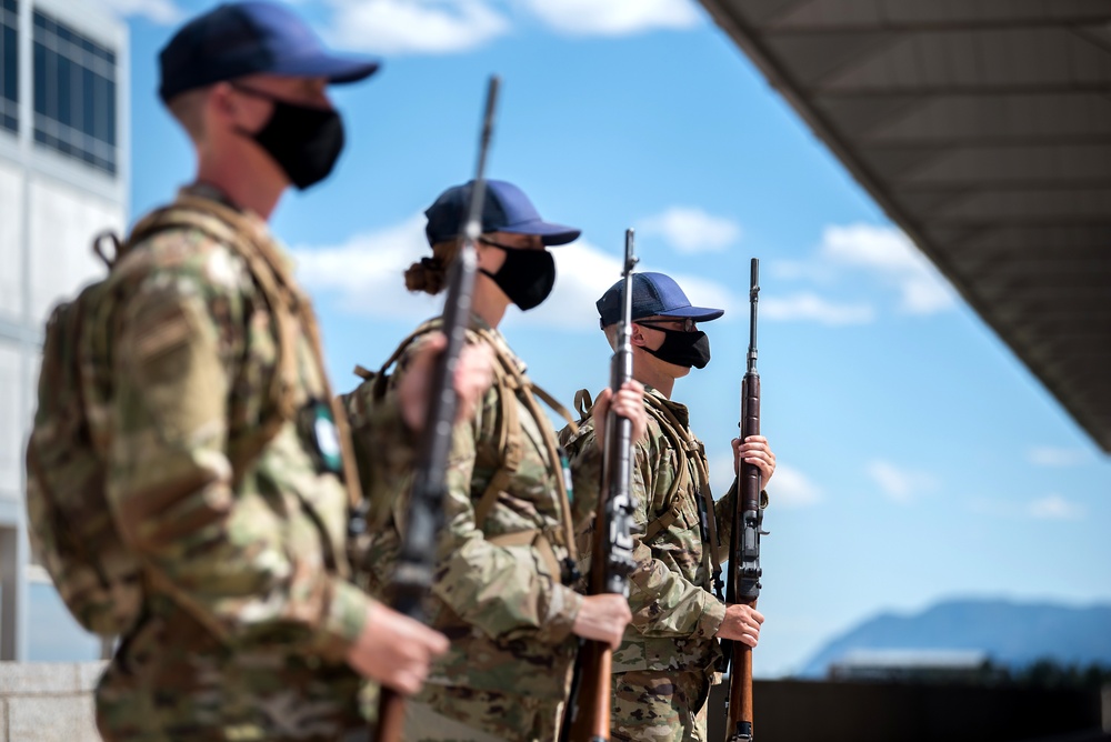 U.S. Air Force Academy BCT Marching Drills