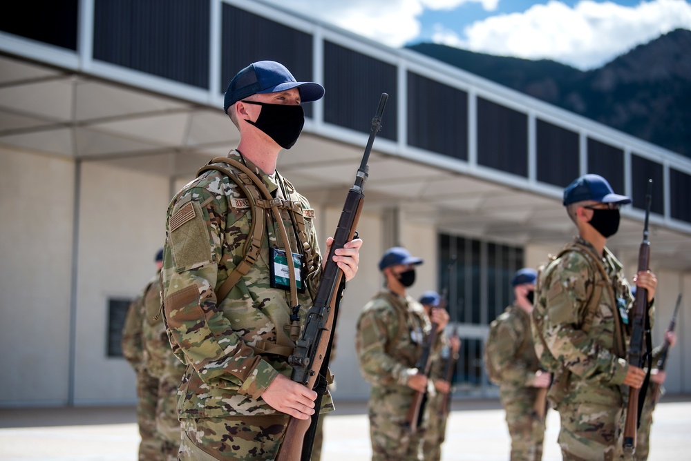 U.S. Air Force Academy BCT Marching Drills