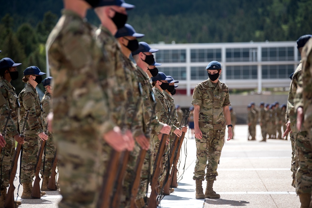 U.S. Air Force Academy BCT Marching Drills