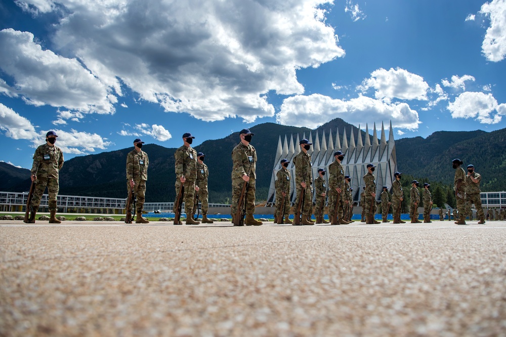 U.S. Air Force Academy BCT Marching Drills