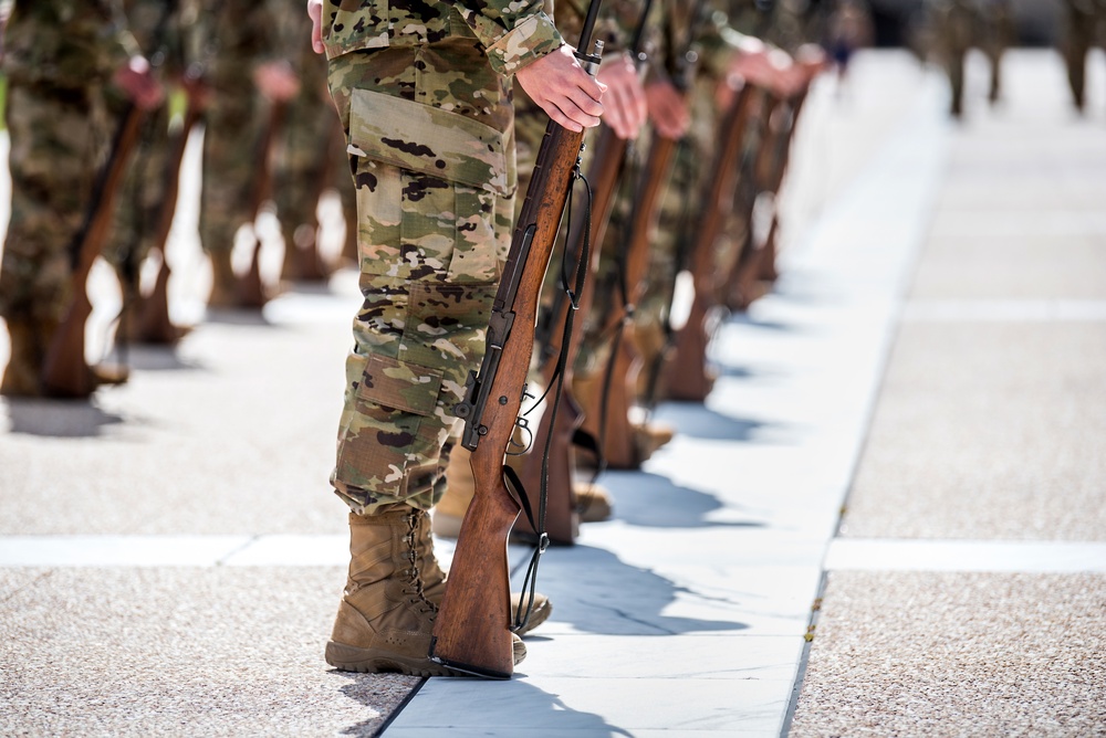 U.S. Air Force Academy BCT Marching Drills