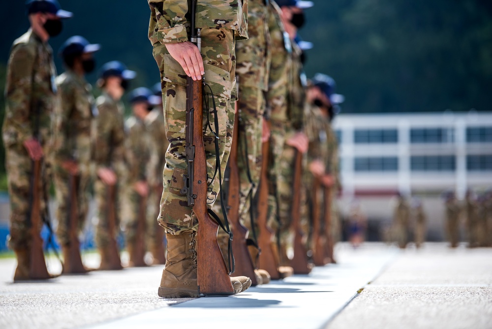 U.S. Air Force Academy BCT Marching Drills