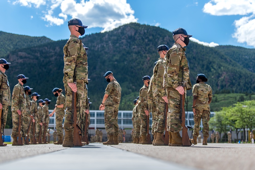 U.S. Air Force Academy BCT Marching Drills