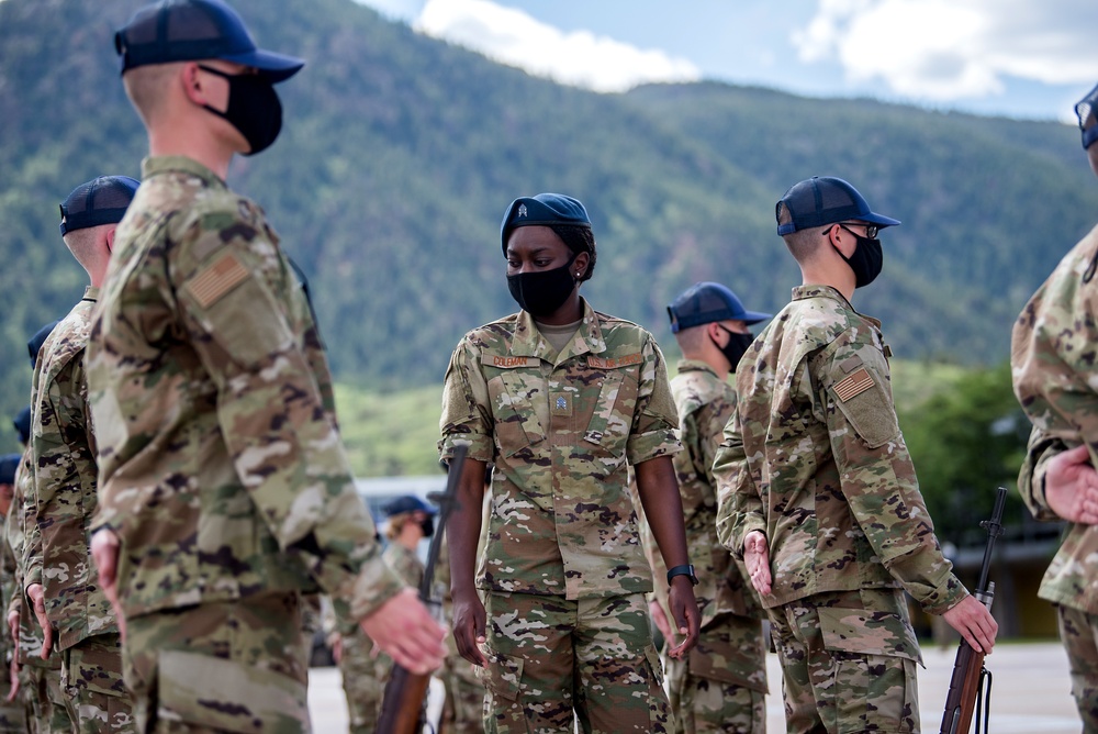 U.S. Air Force Academy BCT Marching Drills