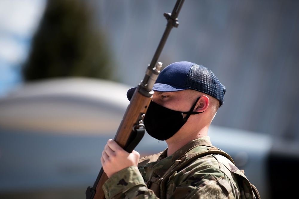 U.S. Air Force Academy BCT Marching Drills