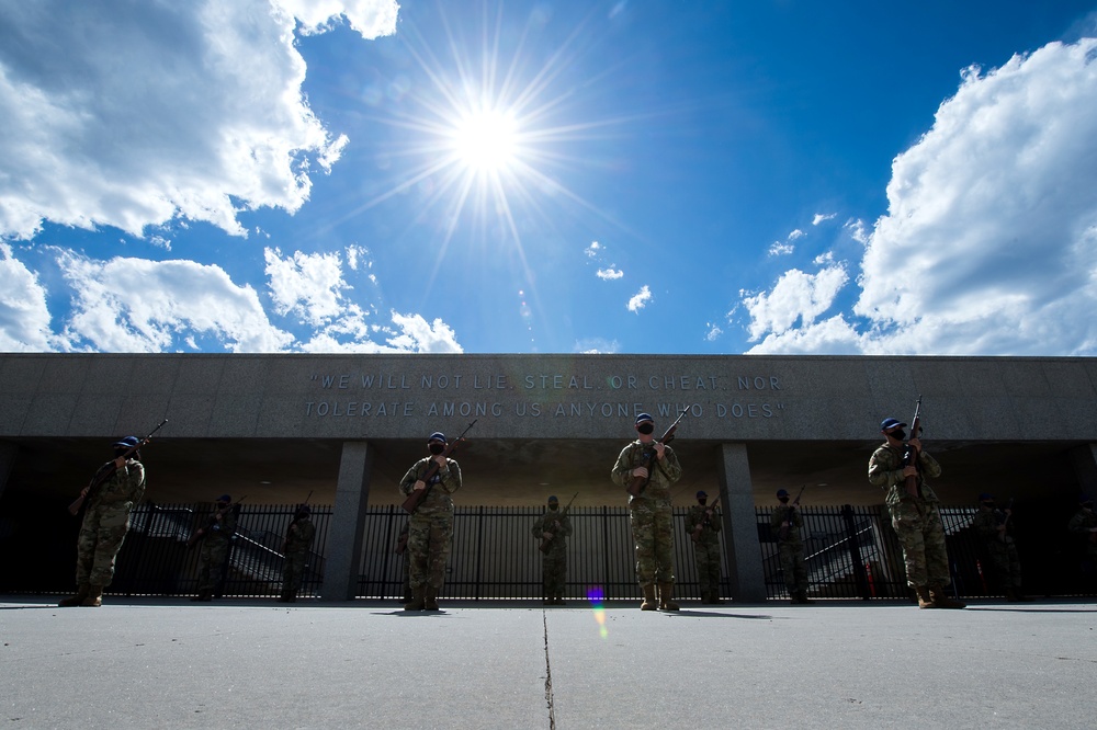 U.S. Air Force Academy BCT Marching Drills