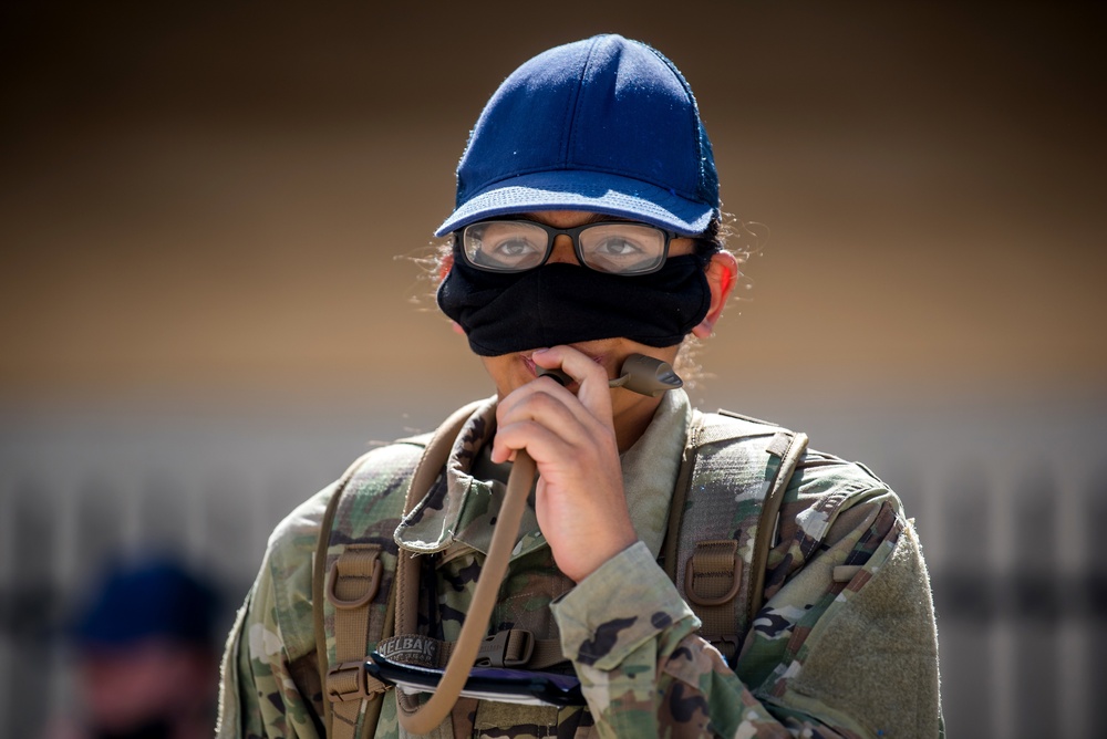 U.S. Air Force Academy BCT Marching Drills