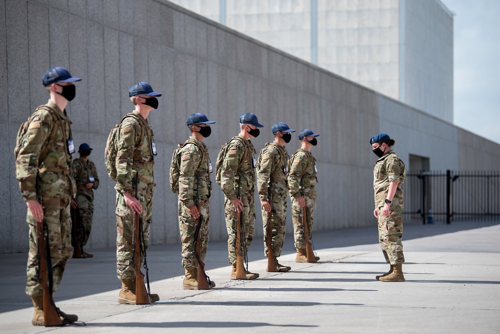 U.S. Air Force Academy BCT Marching Drills