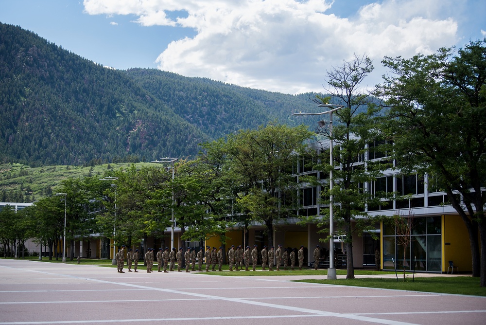 U.S. Air Force Academy BCT Marching Drills